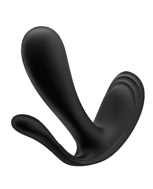 Vibrators Satisfyer Satisfyer Top Secret Connect App Rechargeable Silicone Wearable Vibrator Black Vibrators Satisfyer Satisfyer Top Secret Connect App Rechargeable Silicone Wearable Vibrator Black