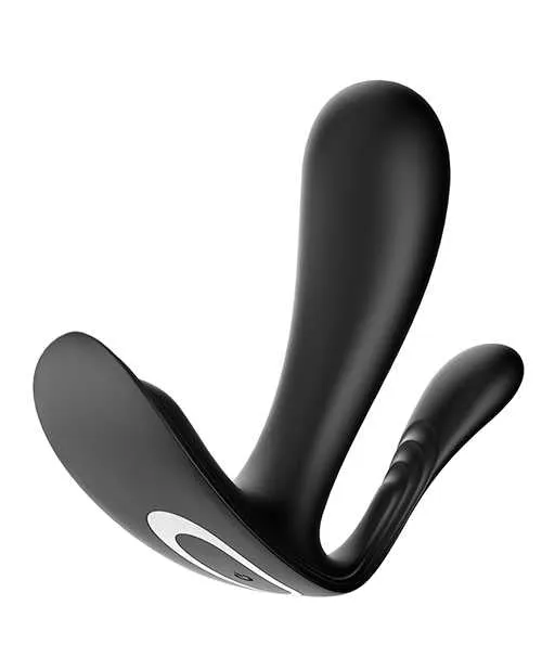 Vibrators Satisfyer Satisfyer Top Secret Connect App Rechargeable Silicone Wearable Vibrator Black Vibrators Satisfyer Satisfyer Top Secret Connect App Rechargeable Silicone Wearable Vibrator Black