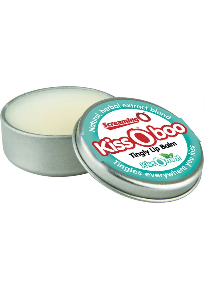 Vibrators Screaming O Topical Kiss O Boo Tingly Lip Balm Peppermint