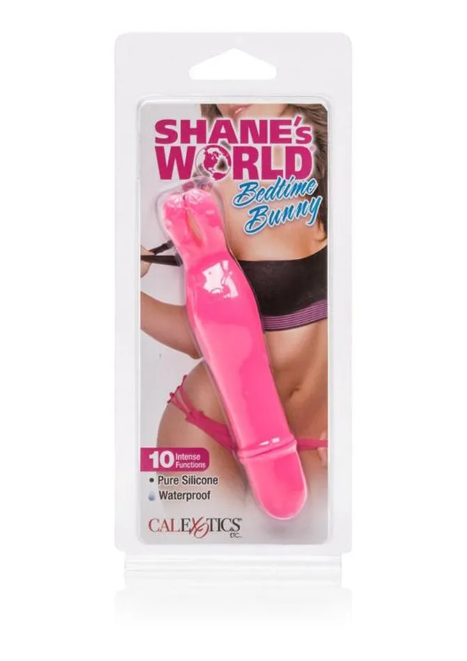 Vibrators Shanes World Bedtime Bunny Silicone Vibrator Pink Shanes World