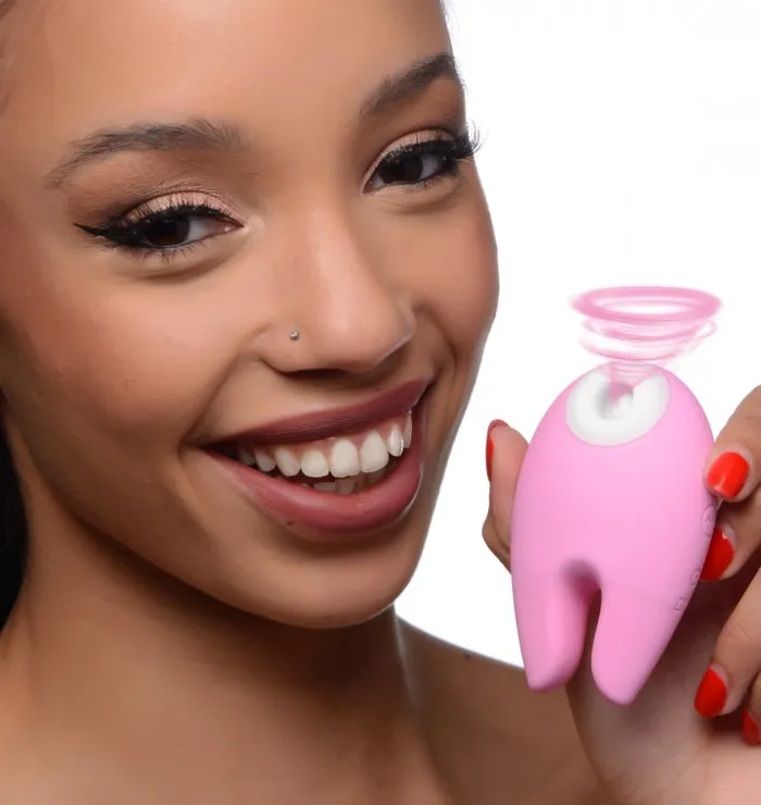 Vibrators SimpleeDiscreet Inmi Shegasm Sucky Bunny Clit Stimulator Pink