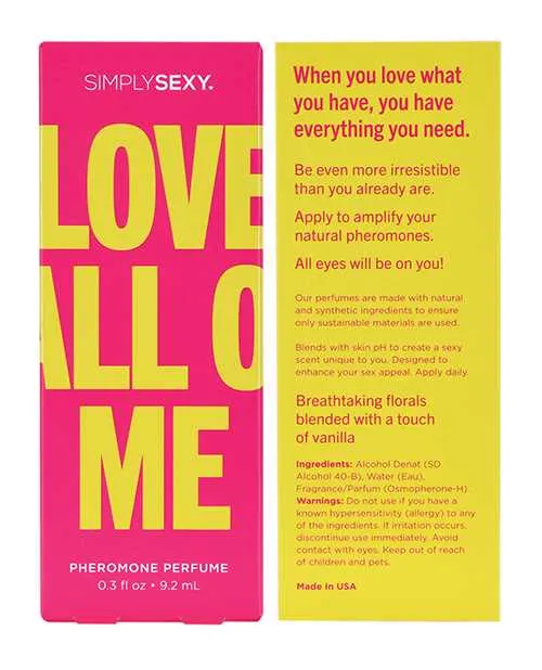Vibrators Simply Sexy Simply Sexy Pheromone Perfume Love All Of Me Spray 03oz Vibrators Simply Sexy Simply Sexy Pheromone Perfume Love All Of Me Spray 03oz
