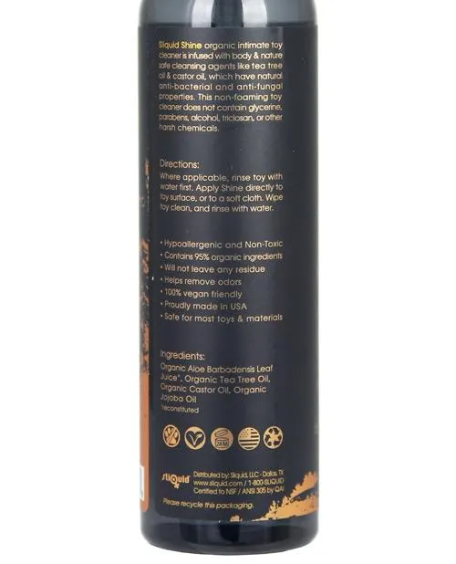 Vibrators Sliquid Shine Organic Toy Cleaner Sliquid