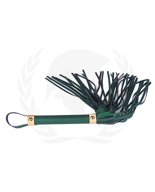 Vibrators Spartacus PU Whip Green Spartacus