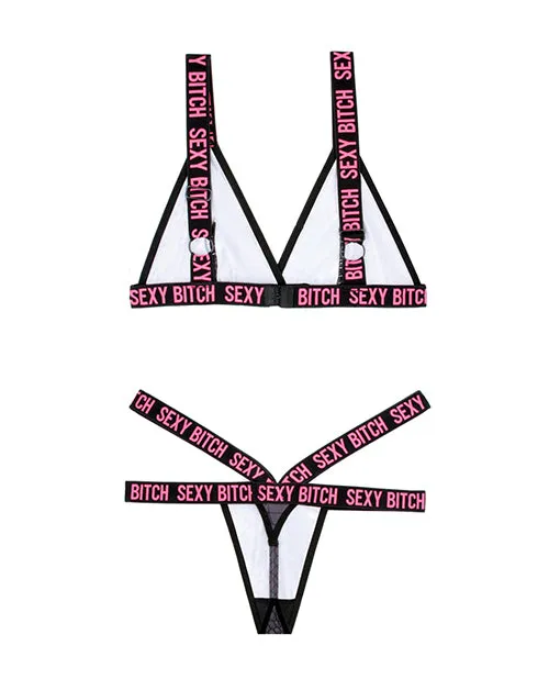 Vibrators Vibes By Fantasy Lingerie Vibes Sexy Bitch Bralette Strappy Panty Black ML Vibrators Vibes By Fantasy Lingerie Vibes Sexy Bitch Bralette Strappy Panty Black ML