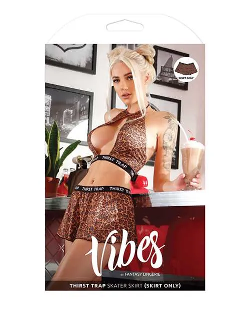 Vibrators Vibes Thirst Trap Skater Skirt Savage Leopard ML Vibes By Fantasy Lingerie Vibrators Vibes Thirst Trap Skater Skirt Savage Leopard ML Vibes By Fantasy Lingerie