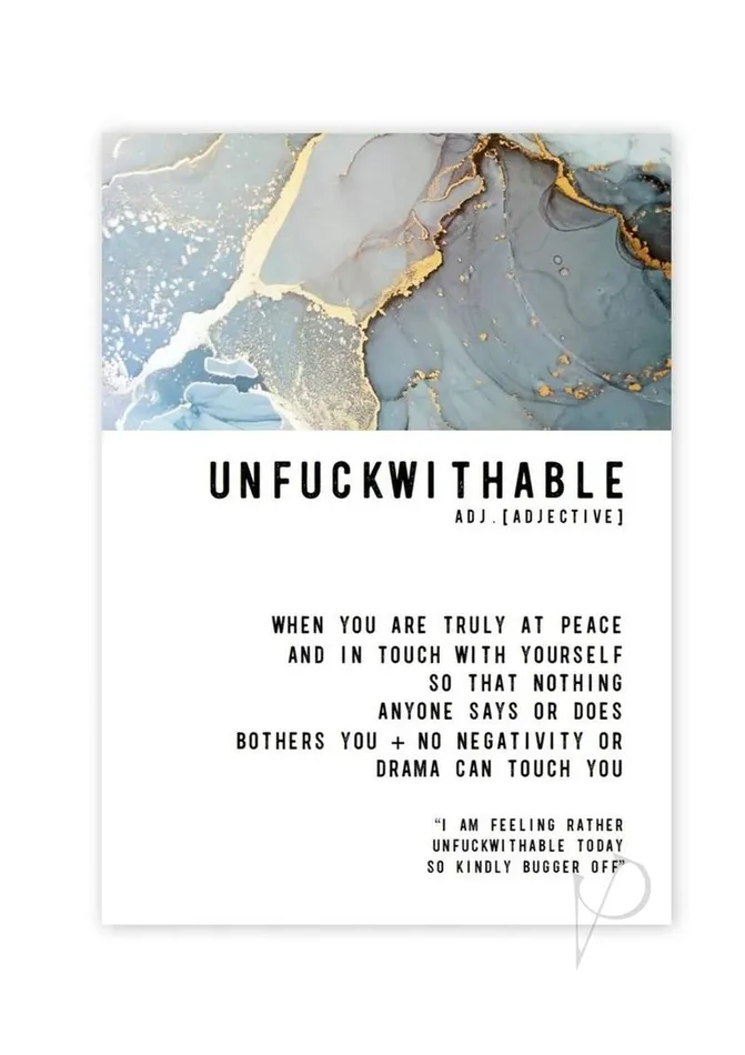 Vibrators Warm Human Warm Human Unfuckwithable Greeting Card
