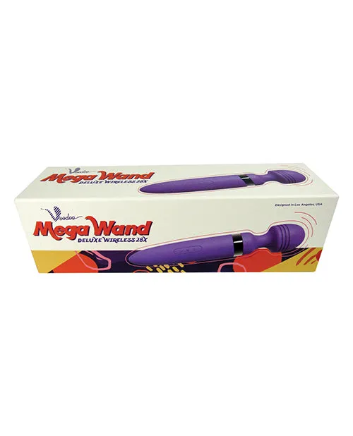 Voodoo Vibrators Voodoo Deluxe Mega Wand 28X Purple Voodoo Vibrators Voodoo Deluxe Mega Wand 28X Purple