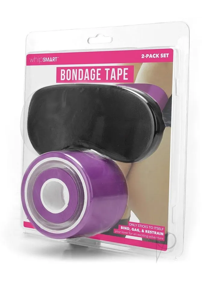Whipsmart Whipsmart Bondage Tape 100ft Purple Vibrators