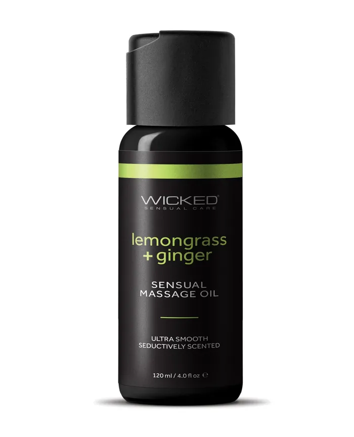 Wicked Sensual Massage Oil 4oz Lemongrass And Ginger Wicked Sensual Care Couples Wicked Sensual Massage Oil 4oz Lemongrass And Ginger Wicked Sensual Care Couples