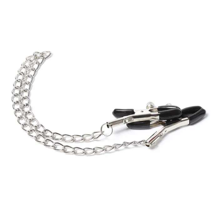 Wild Night Fantasies Anal Elegant Silver Chain Nipple Clamps