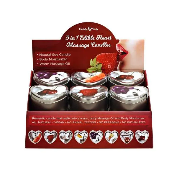Wild Night Fantasies Female Sex Toys 3 in 1 Edible Heart Massage Candles Wild Night Fantasies Female Sex Toys 3 in 1 Edible Heart Massage Candles