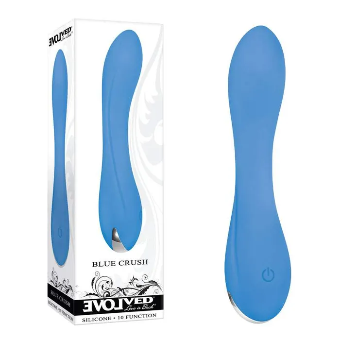 Wild Night Fantasies Vibrators Evolved BLUE CRUSH Mini Vibrator