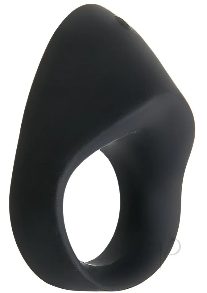 Zero Tolerance Male Sex Toys Zero Tolerance Night Rider Rechargeable Silicone Cock Ring Black