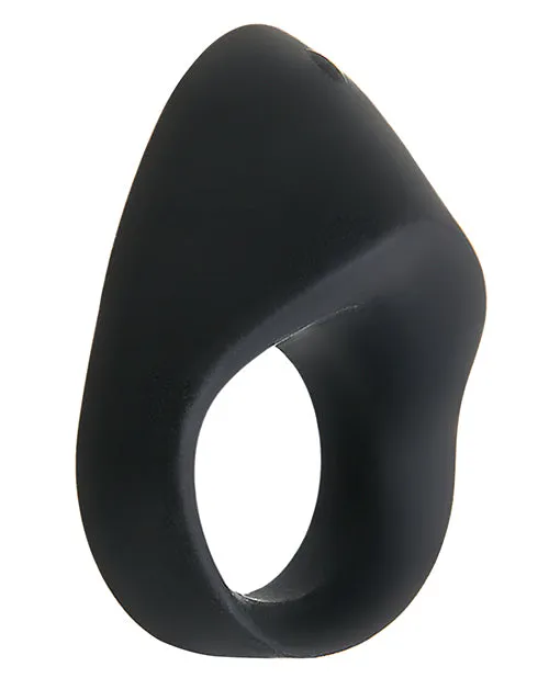 Zero Tolerance Male Sex Toys Zero Tolerance Night Rider Rechargeable Silicone Cock Ring Black
