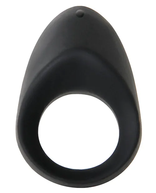 Zero Tolerance Male Sex Toys Zero Tolerance Night Rider Rechargeable Silicone Cock Ring Black