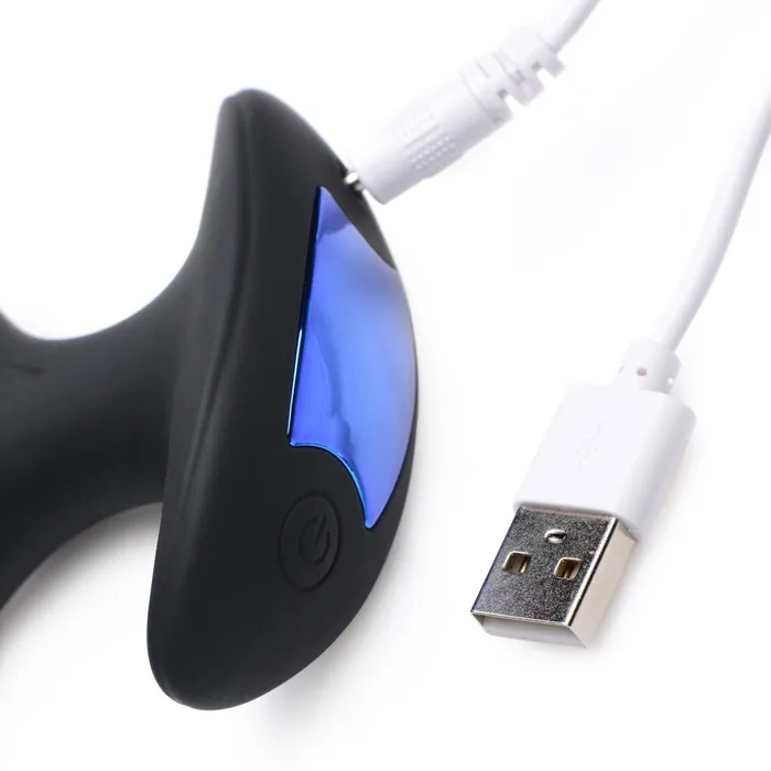 Zeus Electrosex Anal 64X ElectroSpread Vibrating and Estim Silicone Butt Plug