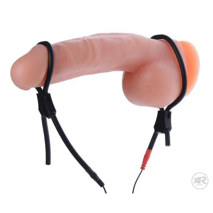 Zeus Electrosex Male Sex Toys Vigor II Cock and Ball Ties and Frenulum Electro Stimulator