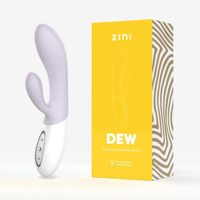 Zini Dew Purple Hydrangea Rabbit Vibrator Zini Vibrators